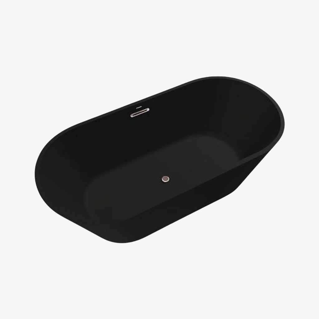 [20610008] Bien Solid Vrijstaand Bad 167-170x70x52 cm - Zwart