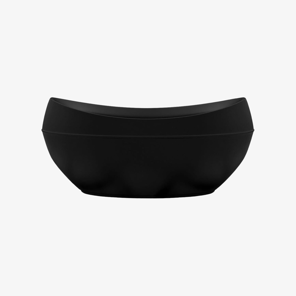 [20610006] Zen Vrijstaand Bad Met Hydro Massage 190x96x82 cm - Zwart