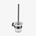 Nolan Gun Metal Toiletborstel en Houder Set