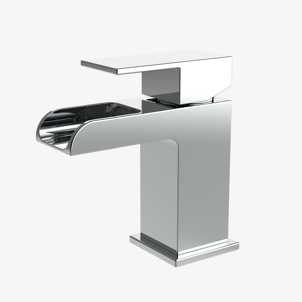 [20150015] Nova Square Waterval Wastafelmengkraan Chroom