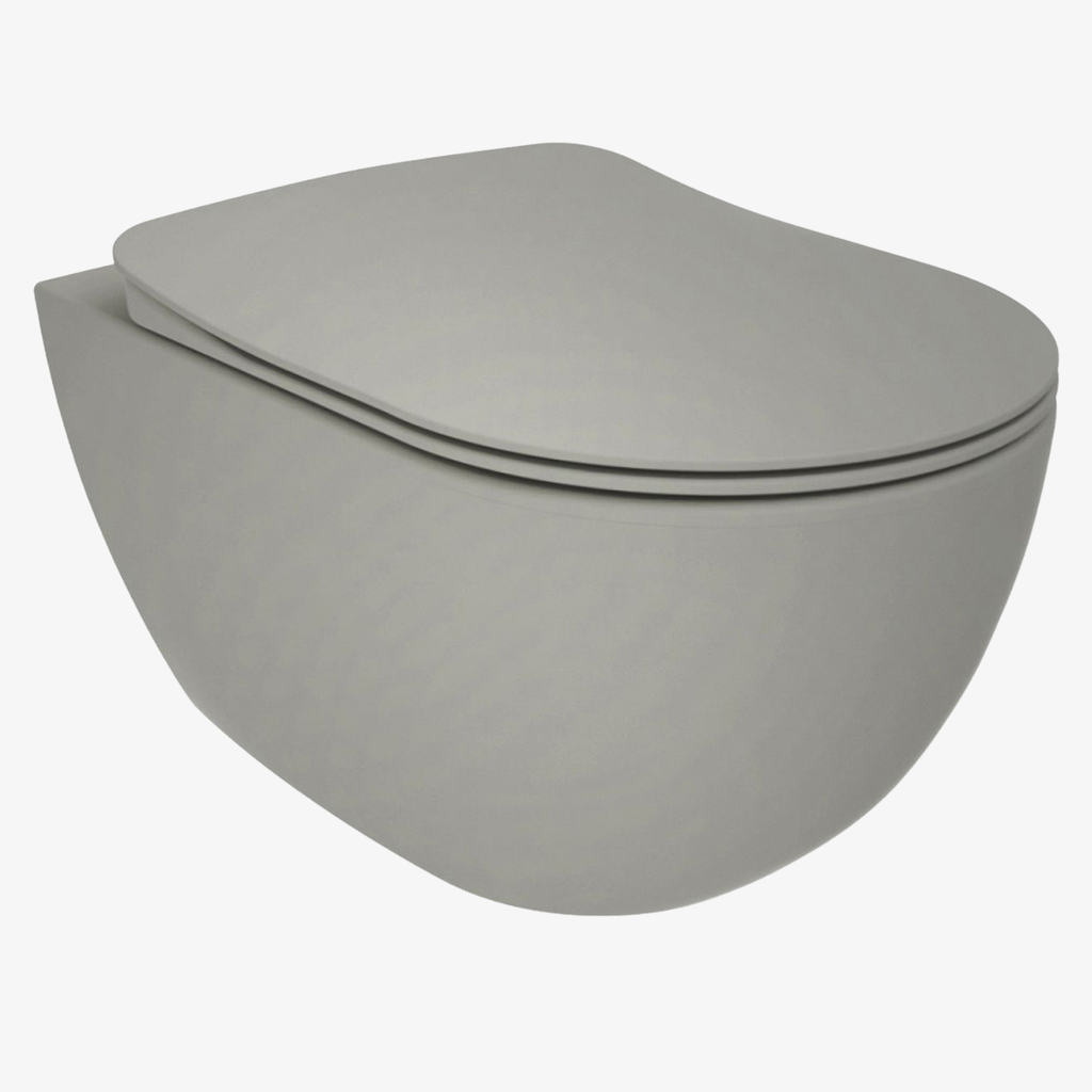 [20540039] Aqua Rimm-Off Ophang Wc Zonder Bidet Koel Grisj