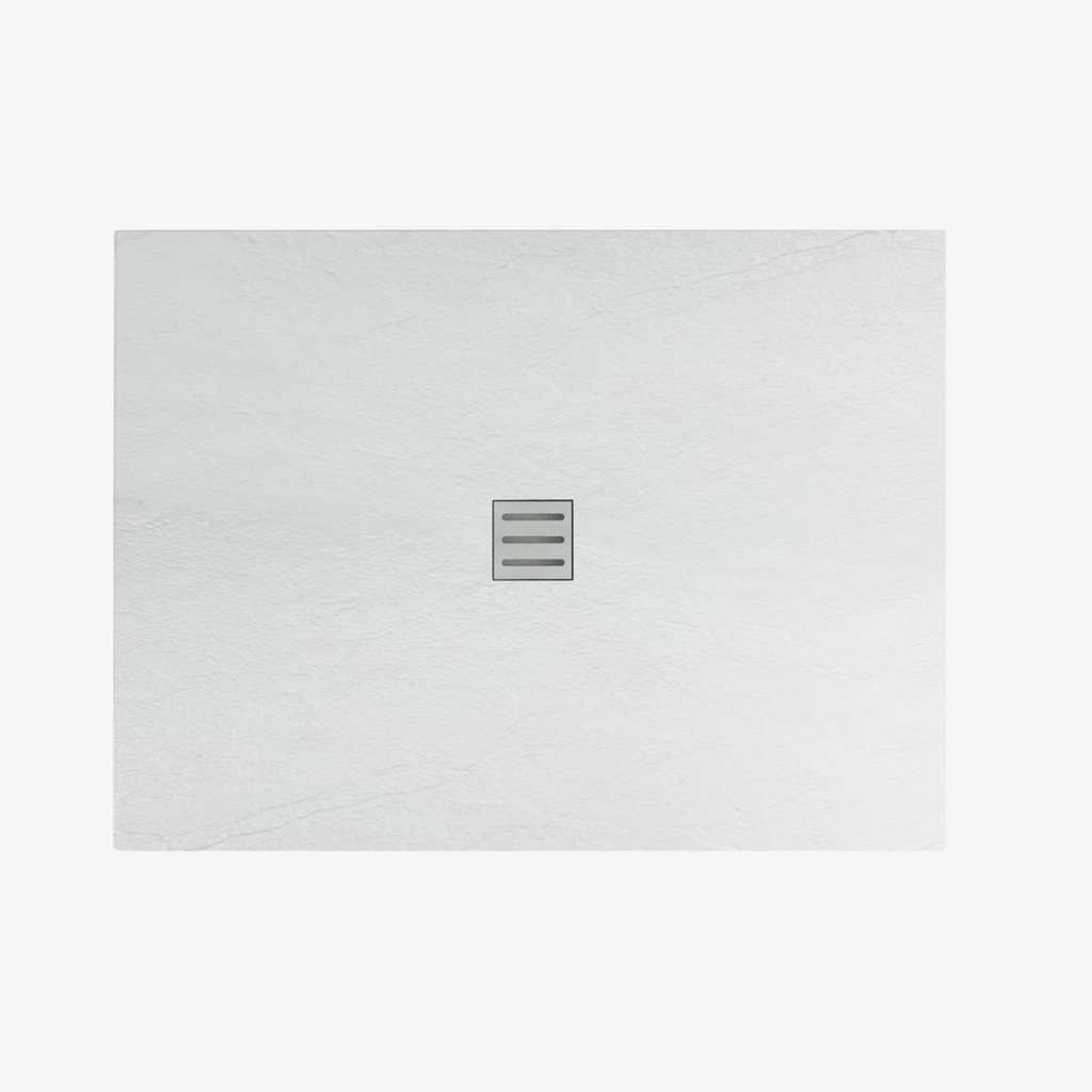 [20350140] Sava Acryl Douchebak 120x90 cm - Mat Wit