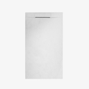 Vloot Douchebak Composietsteen 180x90x3 cm Wit