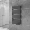 Smyrna Design Towel Radiator 600x1200 mm Zwart