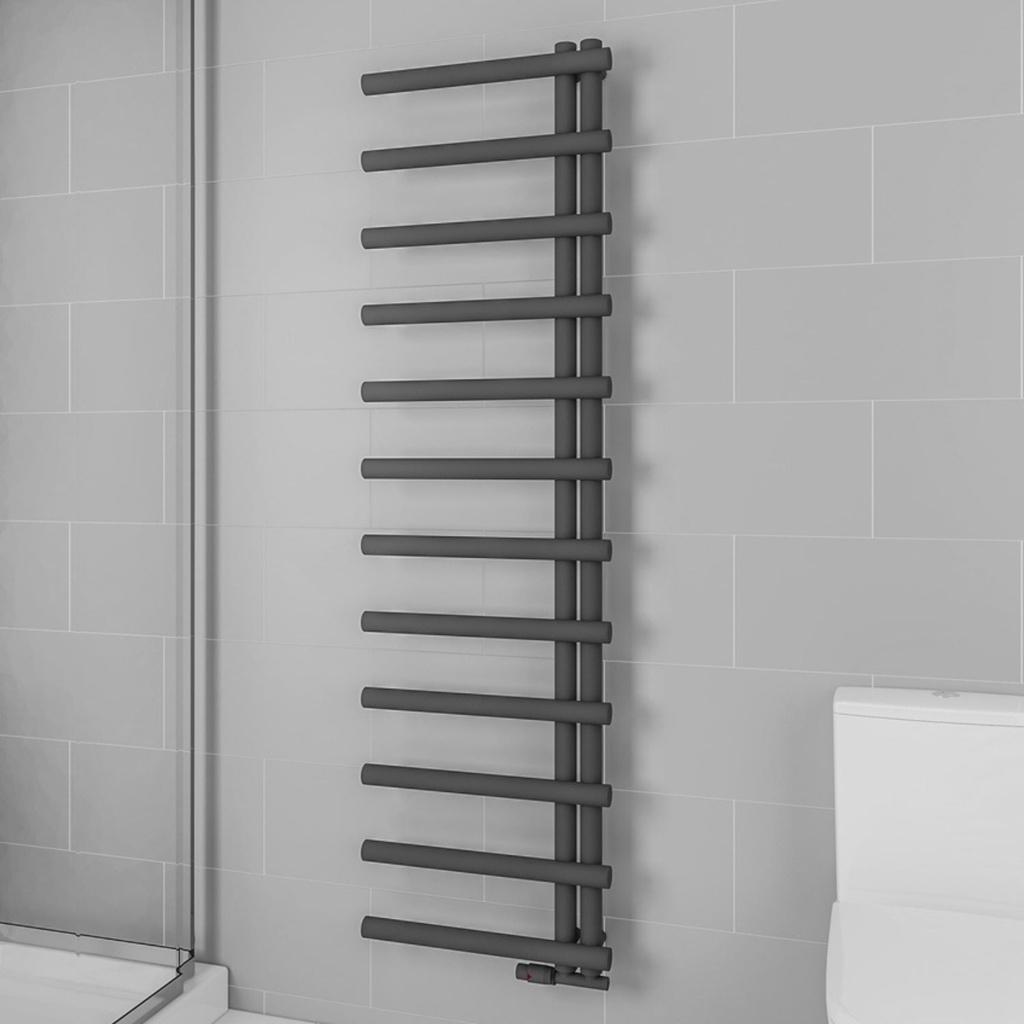 [20430025] Tire Design Towel Radiator 500x1750 mm Antraciet