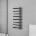 Tire Design Towel Radiator 600x1150 mm Zwart