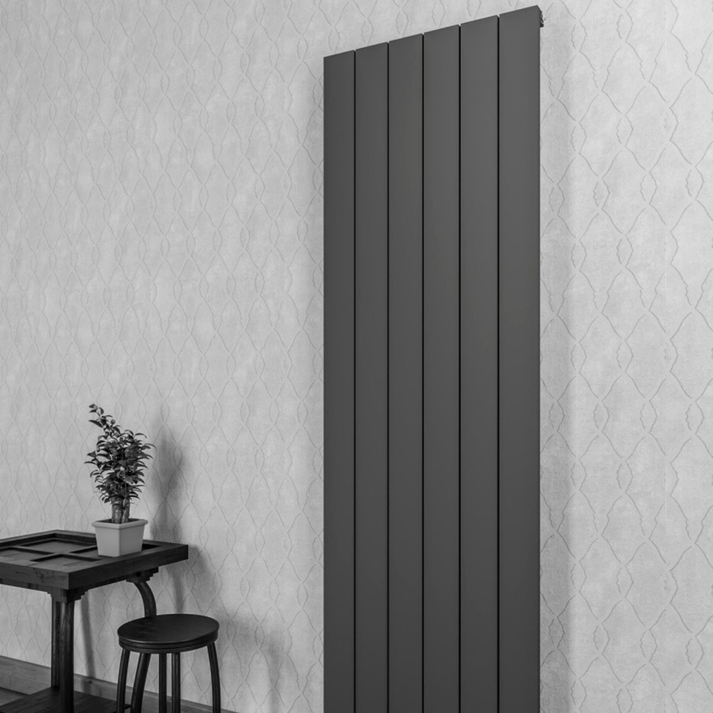 [20410060] Drama Aluminium Radiator 565x1800 mm Zwart