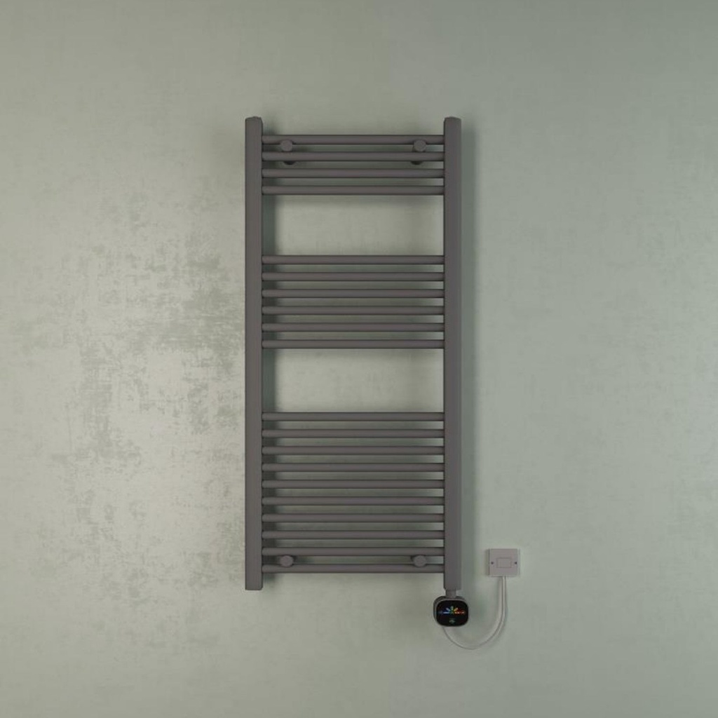 [20420010] Fina Electrical Radiator 500x1200 mm Antraciet