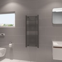 Fina Standard Towel Radiator 500x1200 mm Zwart