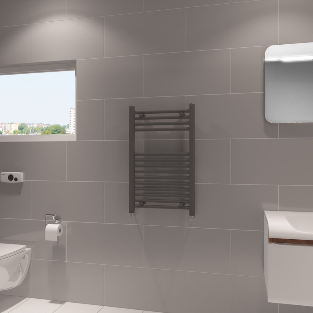 [20410079] Fina Standard Towel Radiator 600x800 mm Antraciet