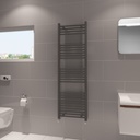 Fina Standard Towel Radiator 600x1600 mm Zwart