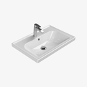 Wastafel Keramische Frame Mat Wit 65x45 cm