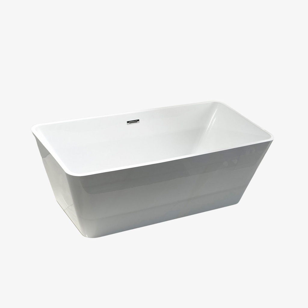 [20600005] Vrijstaand Bad Kaya Hoogglans Wit Acryl 180x80x60 cm