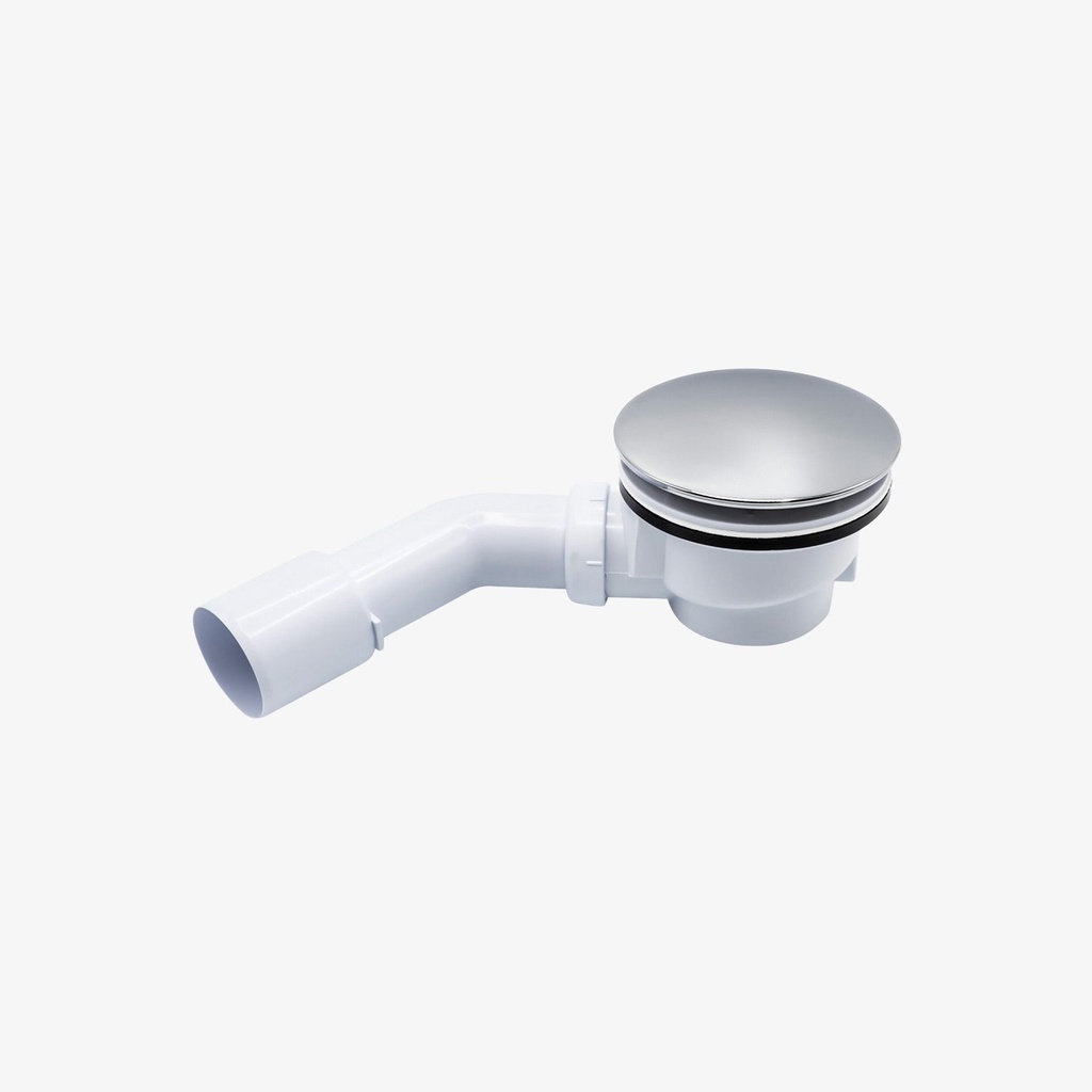[20390003] Douche Sifon Sibel Chroom 90 mm - 50 mm- voor Dimphy en Aghaat Serie