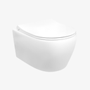 Wandcloset Mat Wit - Bidet Rachel