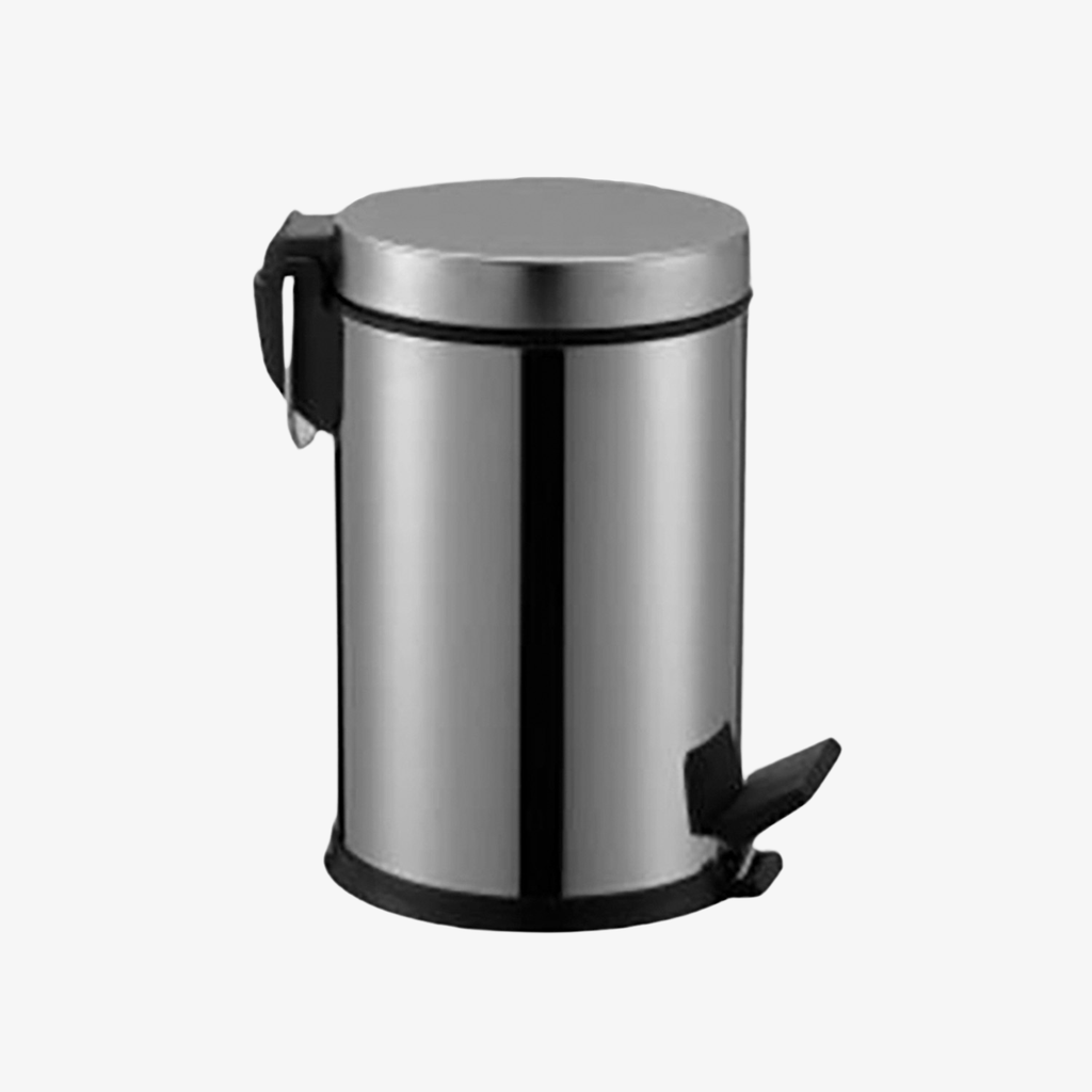 [20390082] Vuilbak Met Pedaal Xia 3L Chroom