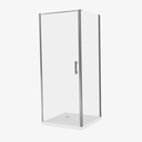 Douchecabine Kim Chroom 80x80x190 6 mm - Nano - Omkeerbaar