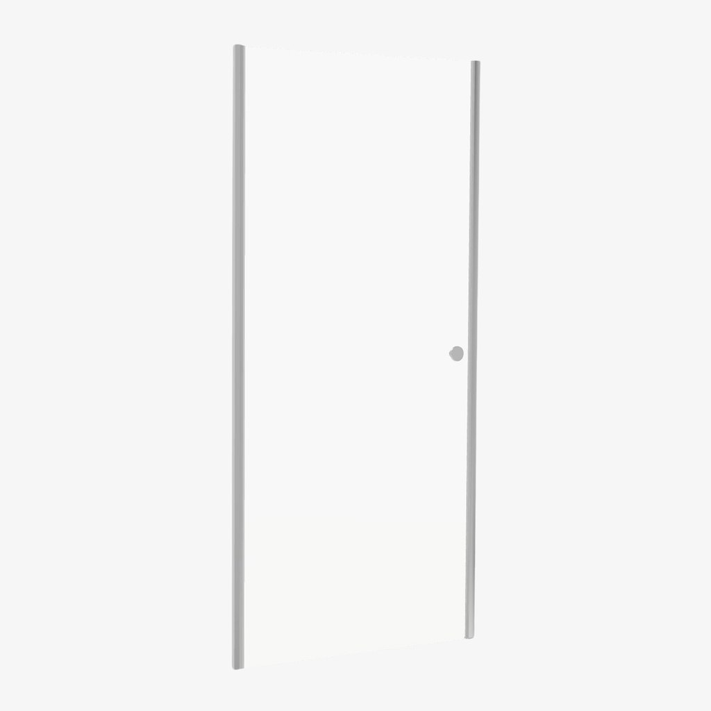 [20340010] Douchedeur Heidi Chroom 87-91x190 cm 6 mm - Nano - Omkeerbaar