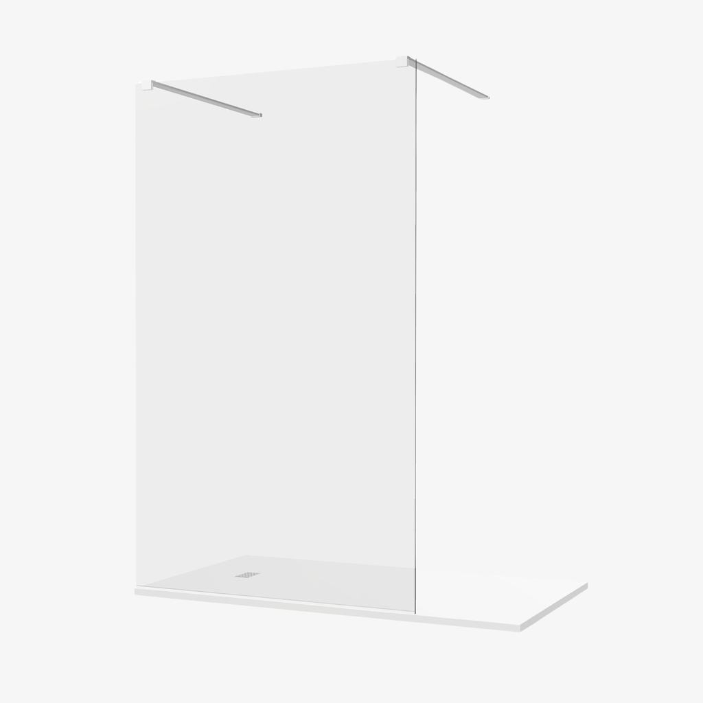 [20310072] Inloopdouche Martine Transparant Dubbele Entree 120 cm 8 mm - Nano - Omkeerbaar