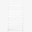 Radiator Harper 95x50 cm Links-Rechts 475 Watt Wit
