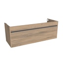 Amsterdam 120 cm Dorado - Onderkast MDF - Softclose Greeploos 1 Lade 1 Binnenlade - Wastafelmeubel Voor Waskom