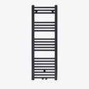 Radiator Carice 120x40 cm Links-Rechts 458 Watt / Midden Mat Zwart
