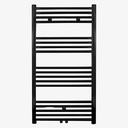Radiator Carice 110x60 cm Links-Rechts 558 Watt / Midden Mat Zwart