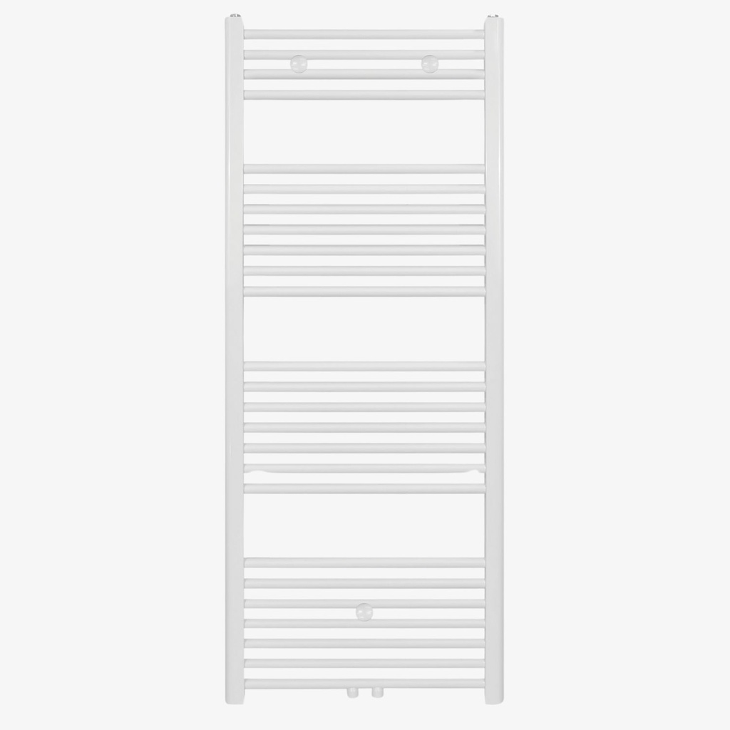 [20410006] Radiator Barbara 140x40 cm Links-Rechts 556 Watt / Midden Wit