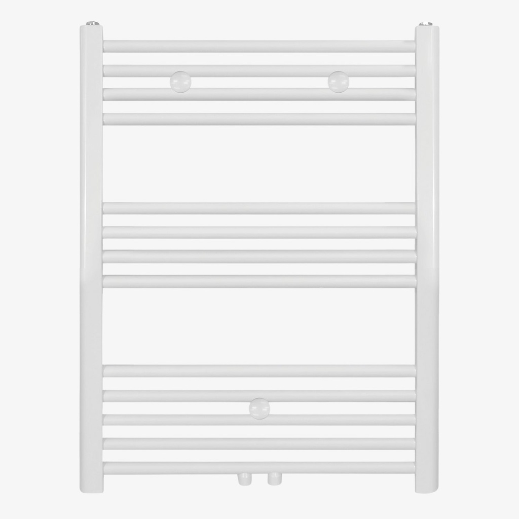 [20410009] Radiator Barbara 80x50 cm Links-Rechts 352 Watt / Midden Wit