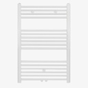 Radiator Barbara 100x50 cm Links-Rechts 436 Watt / Midden Wit