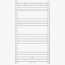 Radiator Amelia 110x60 cm Links-Rechts 558 Watt / Midden Mat Wit