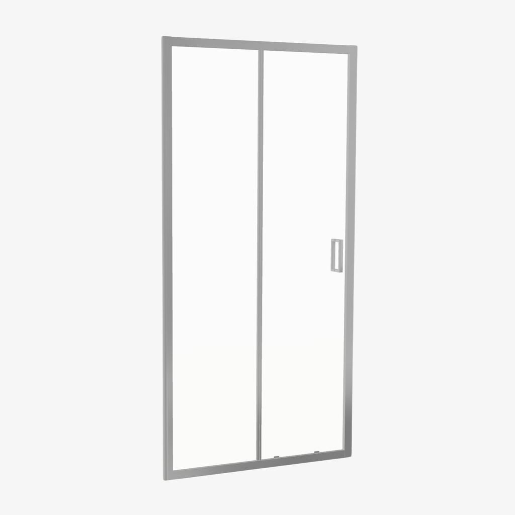 [20340012] Douche Schuifdeur Noortje 110 cm 6 mm Transparant Chroom