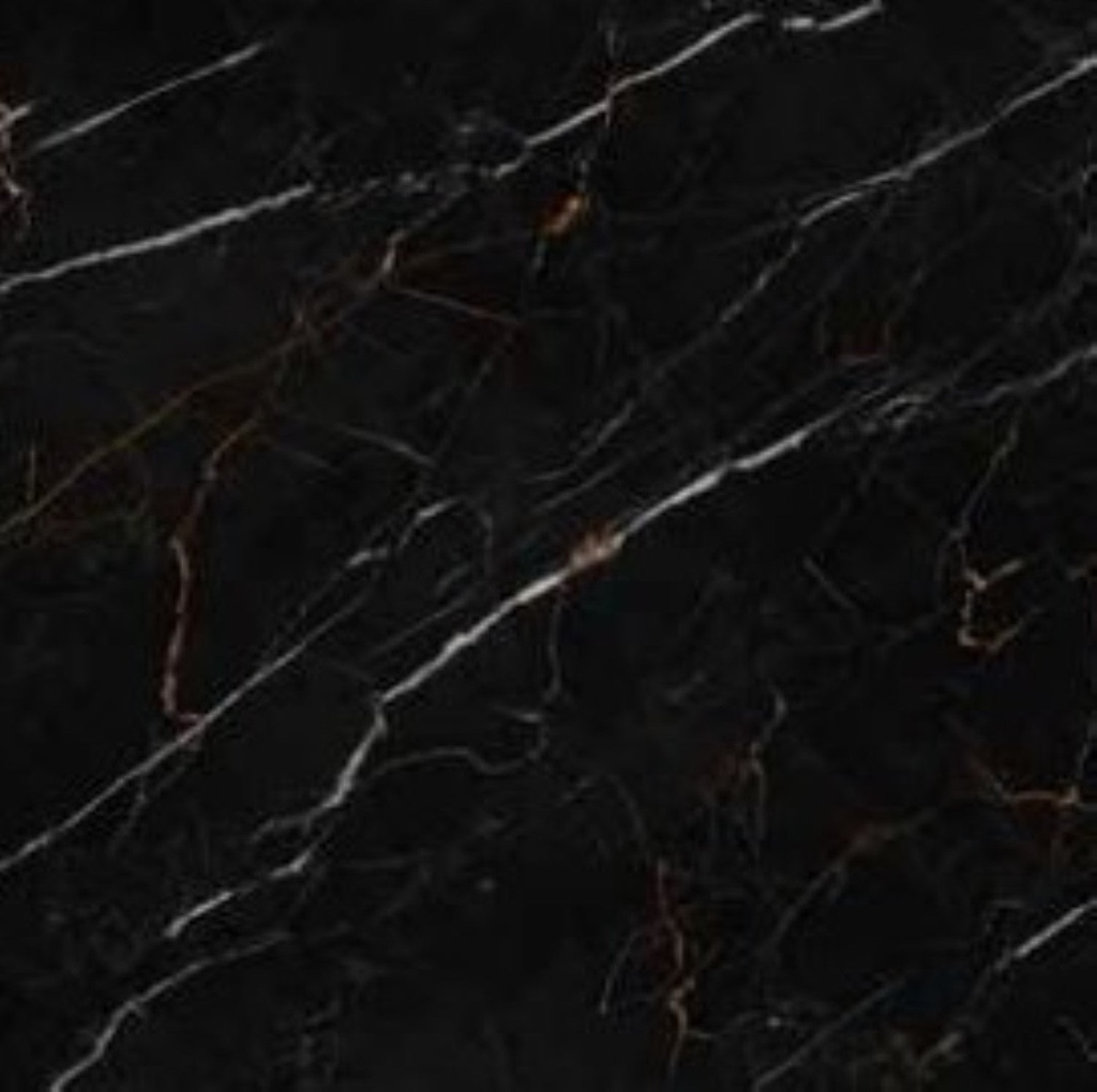 [30110083] Keramisch Tegels Divina Marmerlook Zwart Glanzend Gerectificeerd (60x120 cm)