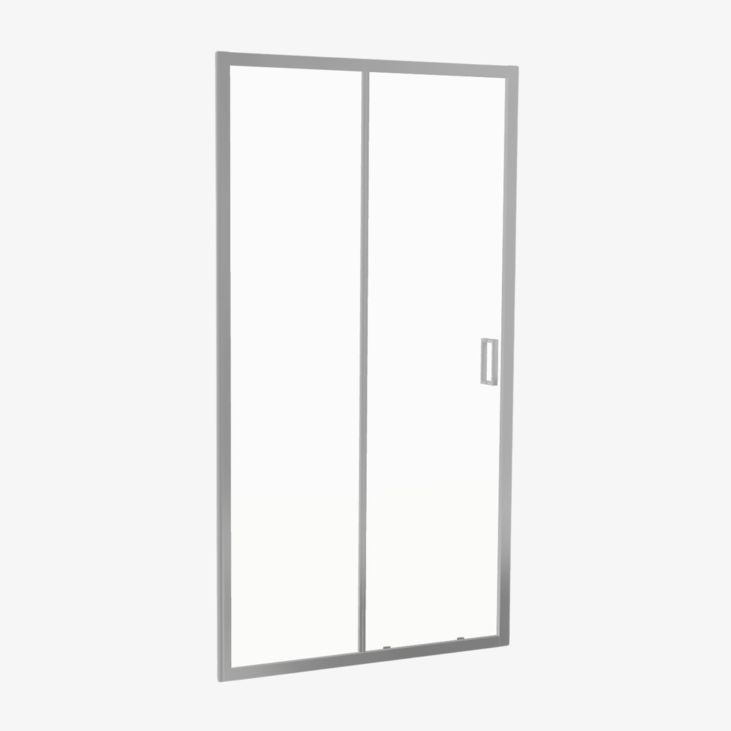 [20340013] Douche Schuifdeur Noortje 120 cm 6 mm Transparant Chroom