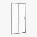 Douche Schuifdeur Noortje 120 cm 6 mm Transparant Chroom