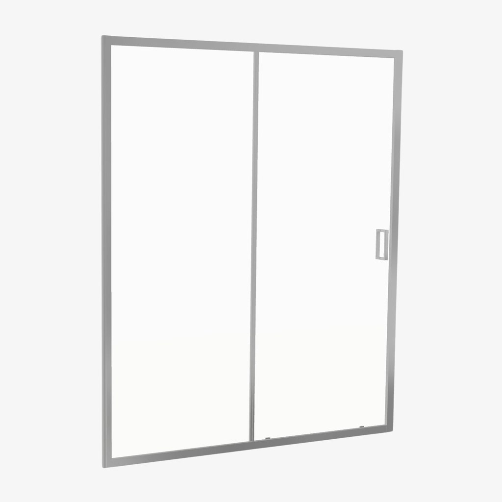 [20340015] Douche Schuifdeur Noortje 160 cm 6 mm Transparant Chroom