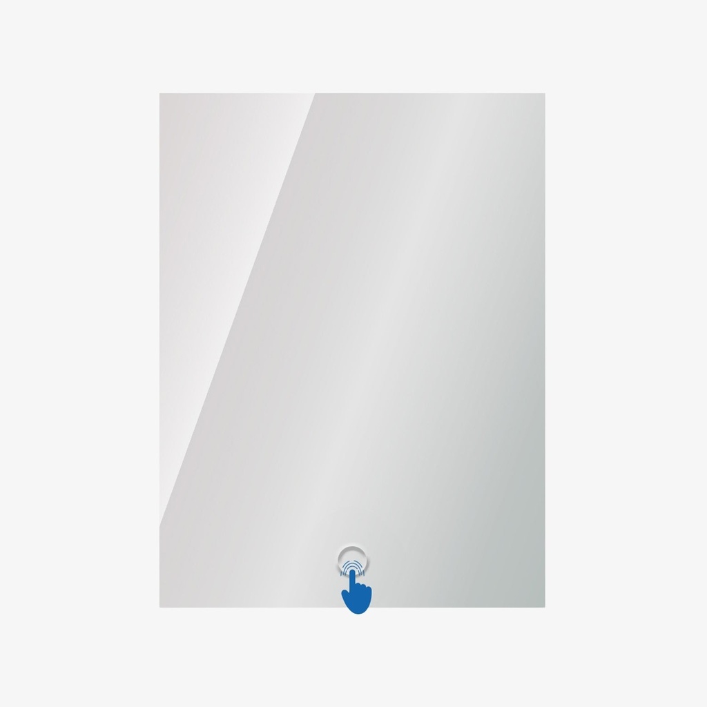 [10223065] Leon Led Spiegel met LED Verlichting Touch On/Off 60x80 cm