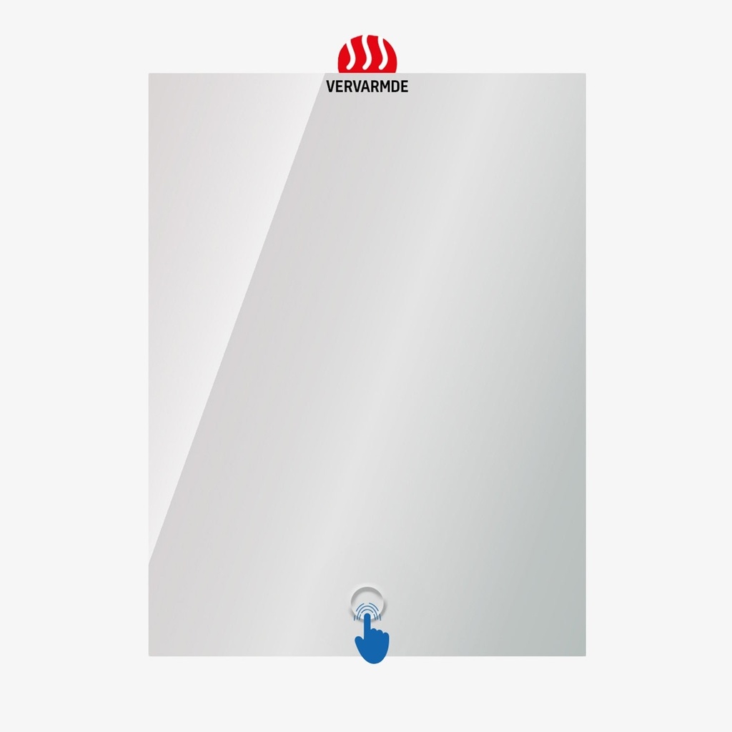 [10223070] Led Spiegel Leon Verwarming LED Verlichting 60x80 cm