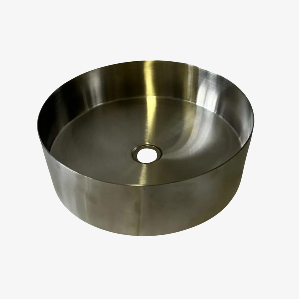 [10432037] Waskom Naomi Staal RVS rond 40 cm