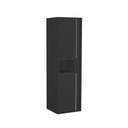 Hogekast Compact&Ample Collection Mat Zwart 130 cm