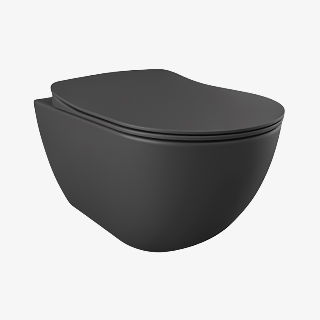 [20510011] Wandcloset Parel Mat Antraciet - Bidet