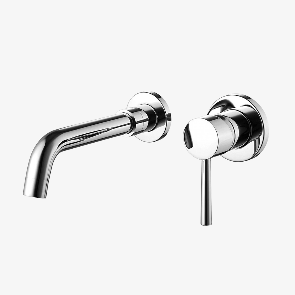 [20140045] Wastafelkraan Saar Eéngreeps Inbouw Rond 3/8 inch Chroom