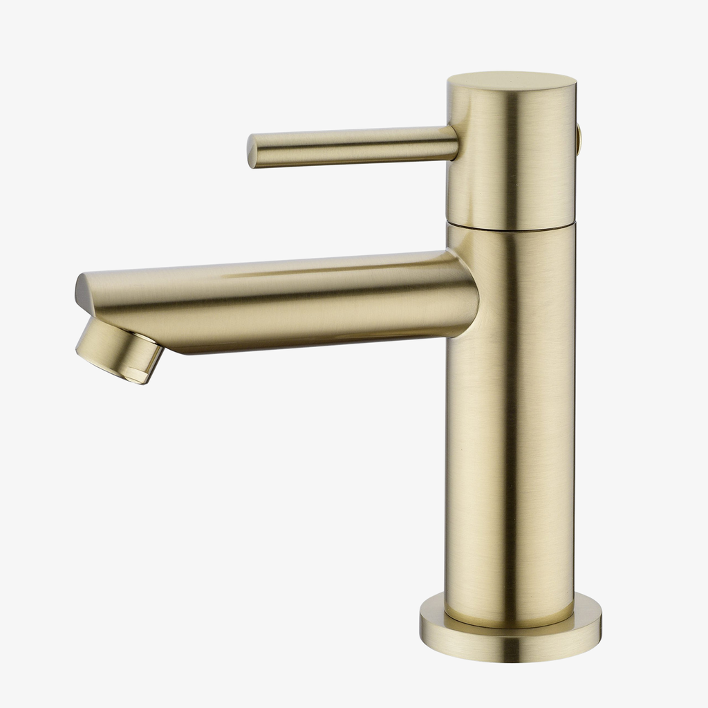 [20150009] Fonteinkraan Tess 12 cm Opbouw Brushed Gold