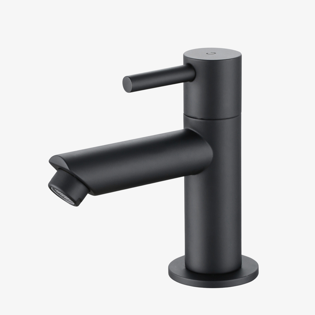 [20150002] Koudwaterkraan Thirza 1/2 Inch Opbouw Mat Zwart