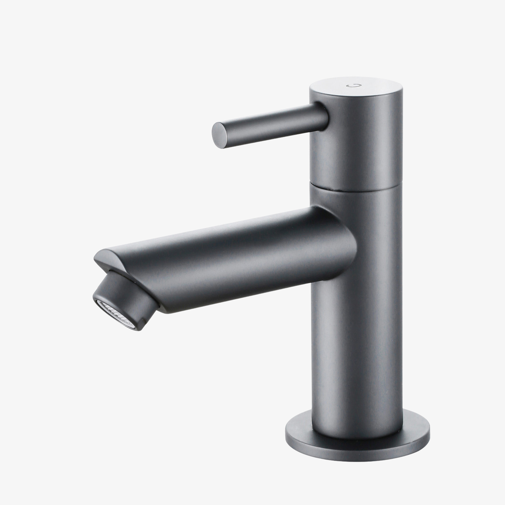 [20150001] Koudwaterkraan Thirza 1/2 Inch Opbouw Gun Metal
