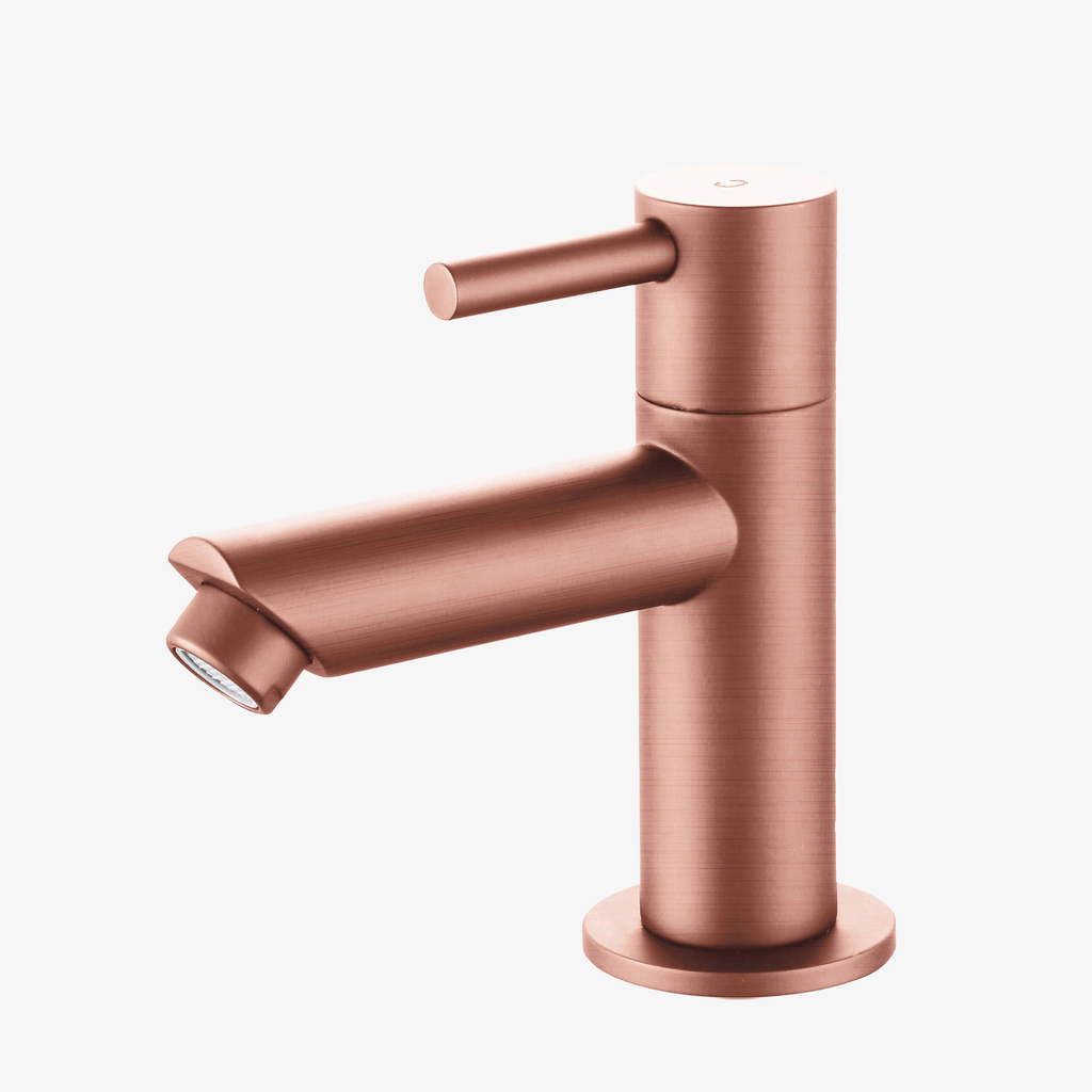 [20150004] Koudwaterkraan Thirza 1/2 Inch Opbouw Geborsteld Koper