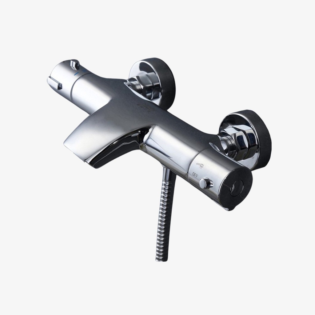 [20130001] Nora Badkraan Thermostatisch Met 2 Grepen Chroom