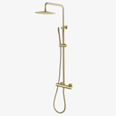 Olivia Opbouw Regendouche Thermostatisch Rond 26,5 cm Brushed Gold