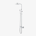 Olivia Opbouw Regendouche Thermostatisch Vierkant 26,5 cm Chroom