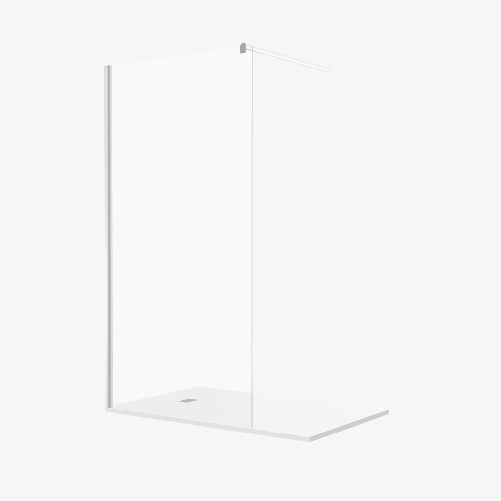 [20310079] Inloopdouche Xena 110 cm Chroom Profiel Easy Clean 8 mm Veiligheidsglas Nano-Coating